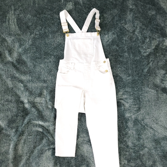 REVOLVE x WeWoreWhat Basic white overalls - Picture 2 of 13